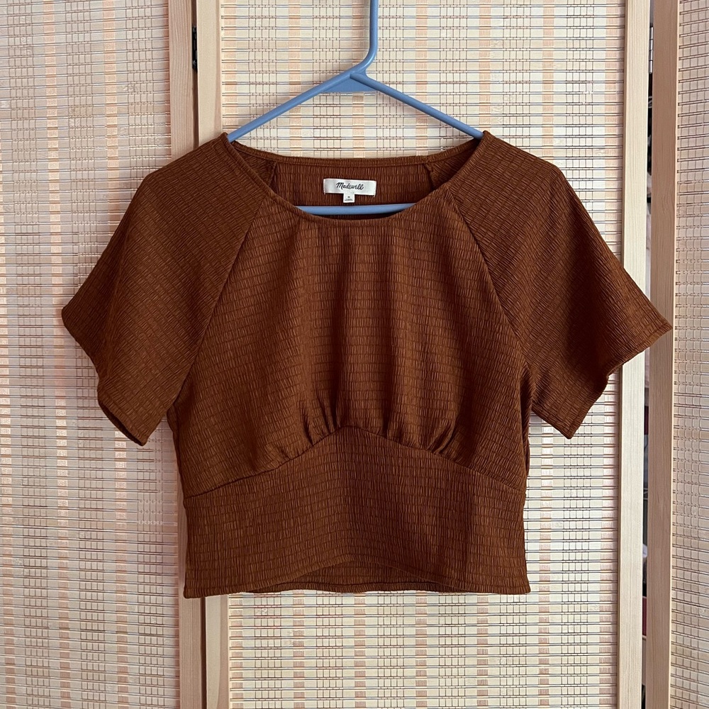 Madewell textured tee